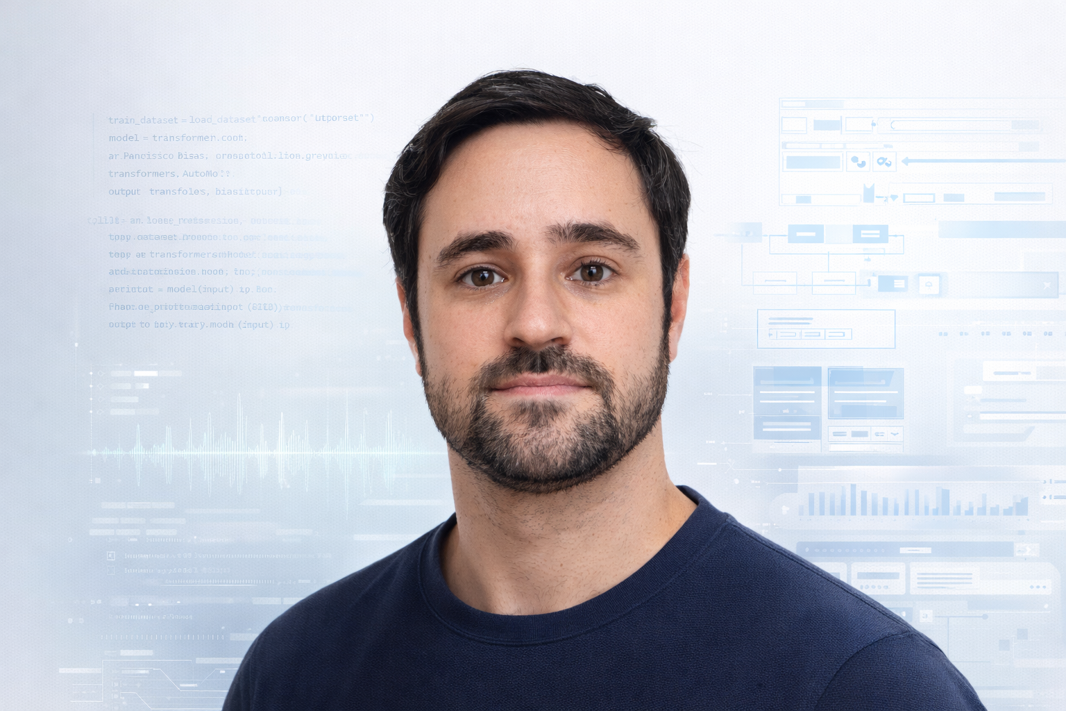 Francisco Biaso, engenheiro de software com foco em IA aplicada